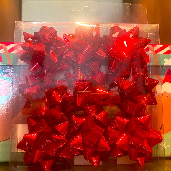 🦌LINDY BOWMAN🦌 2 RULDOLPH THE RED NOSE REINDEER GIFT BOXES + 9-CT MINI BOWS🎄 - Picture 4 of 9